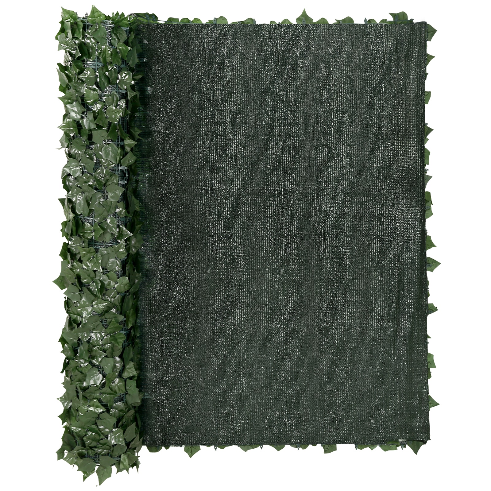 Ivy Privacy Fence, 59 X 98 In Artificial Green Wall Screen, Greenery Ivy Fence With Mesh Cloth Backing And Strengthened Joint, Hedges Vine Leaf Decoration For Outdoor Garden, Yard, Balcony_maomaolike.com